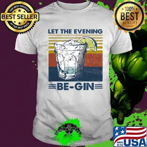 Lemon ice let the evening be gin vintage shirt