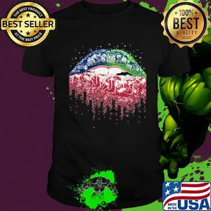 Lips seattle seahawks and washington state cougars shirt