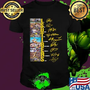 Lsu Tigers football team players signatures shirt