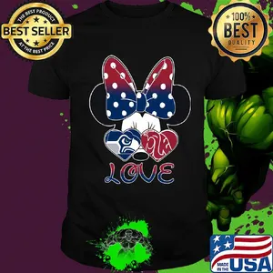 Minnie mouse seattle seahawks washington state cougars love shirt