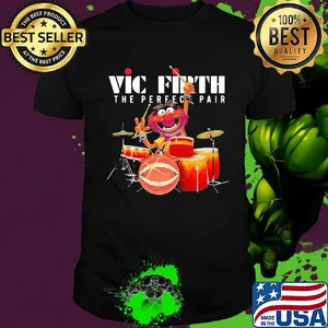 Muppet drummer vic firth the perfect pair shirt