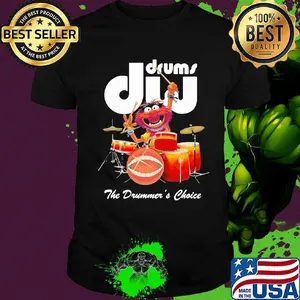 Muppet drums dw the drummer's choice shirt