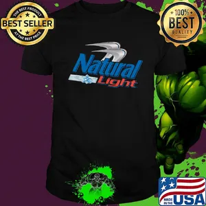 Natural light beer new logo shirt