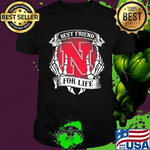 Nebraska cornhuskers best friend for life shirt