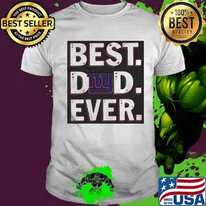 New york giants best dad ever happy father's day shirt