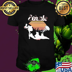 Official Cow exhale vintage shirt