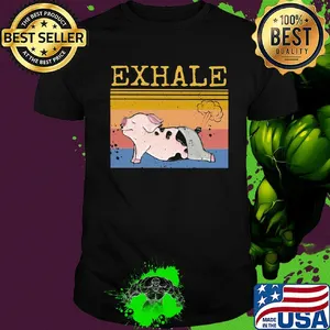 Official Exhale pig vintage shirt
