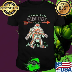 Official Hawaiian bigfoot tribe shirt