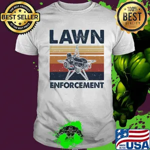 Official Lawn enforcement vintage shirt