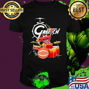Official muppet drum gretsch shirt