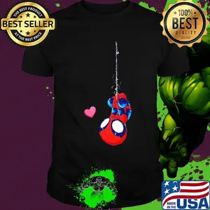 Official Spiderman heart shirt