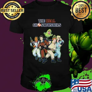 Official the real ghostbuster shirt
