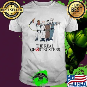 Official the real ghostbusters shirt