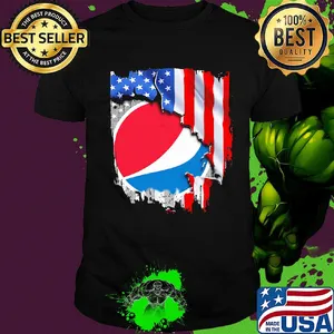 Pepsi American flag veteran Independence Day shirt