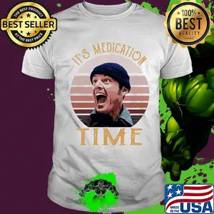 Randle mcmurphy it's medication time vintage shirt