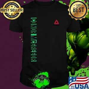 Reebok conor mcgregor ufc my time my belt shirt
