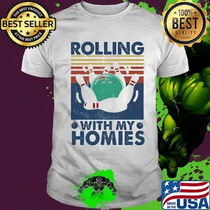 Rolling with my homies Bowling vintage shirt
