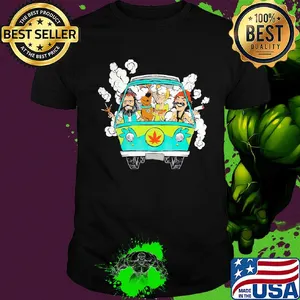 Scooby and shaggy smoking weed shirt