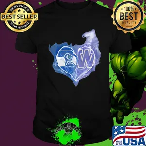 Seattle seahawks and winnipeg blue bombers heart shirt