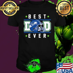 Seattle seahawks best dad ever happy father's day stars shirt