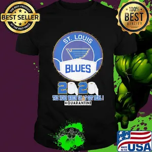 St. Louis blues logo mask 2020 the year when shit got real quarantine toilet paper shirt