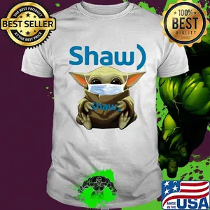 Star wars baby yoda hug shaw mask covid-19 shirt