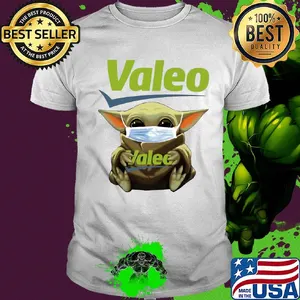 Star wars baby yoda hug valeo mask covid-19 shirt