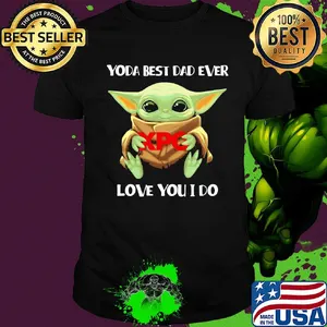 Star wars baby yoda hug XPO best dad ever love you I do shirt