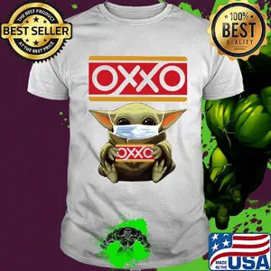 Star wars baby yoda mask hug oxxo shirt