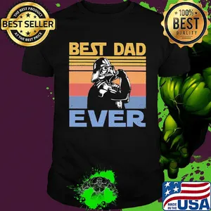 Star wars darth vader best dad ever vintage shirt