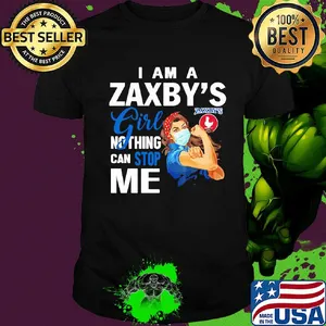 Strong woman mask i am a zaxby's girl nothing can stop me shirt