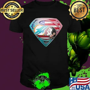 Superman miami dolphins vs florida state american flag independence day shirt