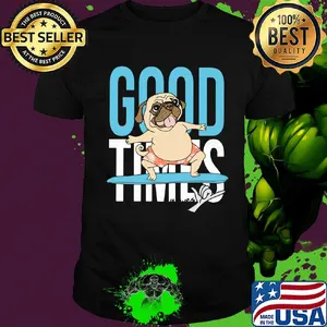 Surf bulldog good times shirt