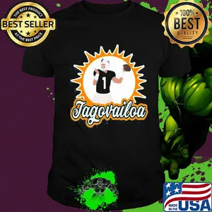 Tagovailoa miami dolphins tua time logo shirt