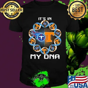 Tennessee titans vs tennessee volunteers it’s in my dna shirt