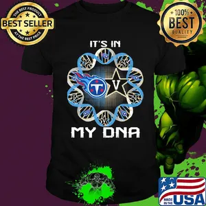 Tennessee titans vs v star college it’s in my dna shirt