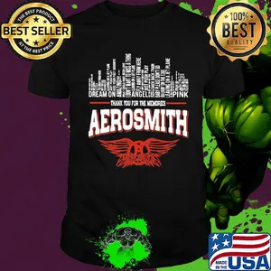 Thank you for the memories aerosmith shirt