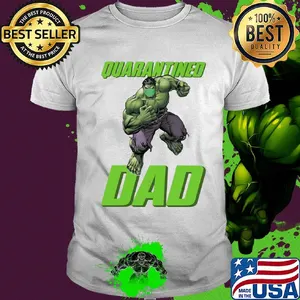 The hulk mask quarantined dad shirt
