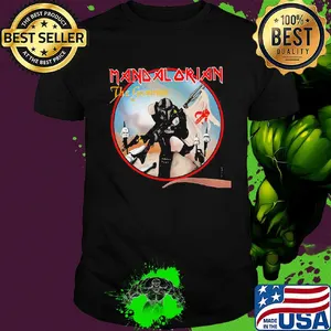 The iron maiden mandalorian the gunman shirt