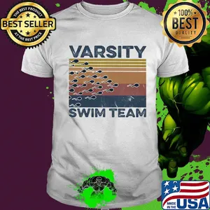 Varsity swim team vintage shirt