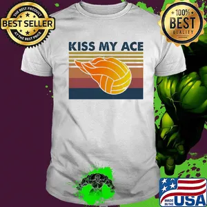 Volleyball kiss my ace vintage shirt