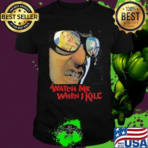 Watch me when i kill black corrado pani paola tedesco homme shirt