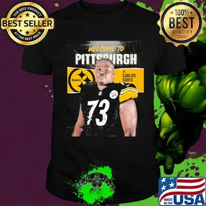 Welcome to pittsburgh steelers football team dt carlos davis shirt