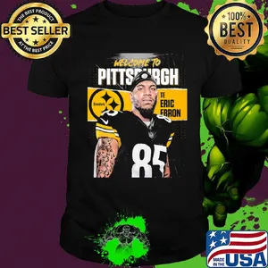 Welcome to pittsburgh steelers football team te eric ebron shirt