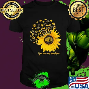 You are my sunshine sunflower car shirt