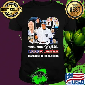 02 1995 2014 derek jeter thank you for the memories signature shirt