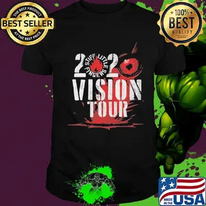 2020 stiff little fingers vision tour shirt