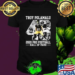 43 troy polamalu 2020 pro football hall of fame shirt