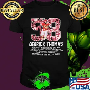 58 derrick thomas kansas city football linebacker jersey shirt