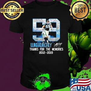 59 luke kuechly thank for the memories 2012 2019 signature shirt
